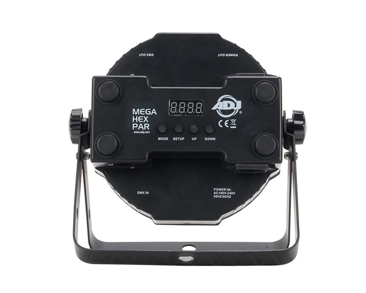 ADJMHPAR - ADJ Mega HEX PAR Compact Low Profile PAR 5x 6W RGBAW and UV LEDs Image 2