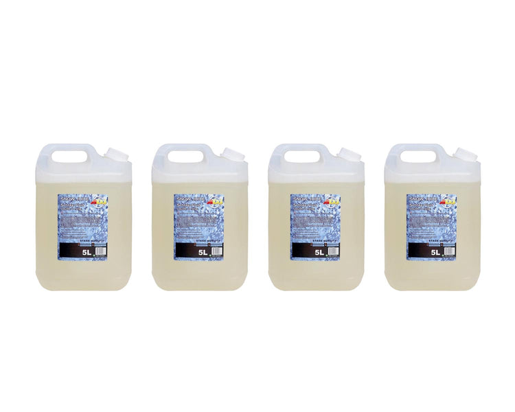 ADJSJ45 - ADJ Snow Juice BOX OF 4 x 5L Bottle for ADJ Snow Machines Image 1