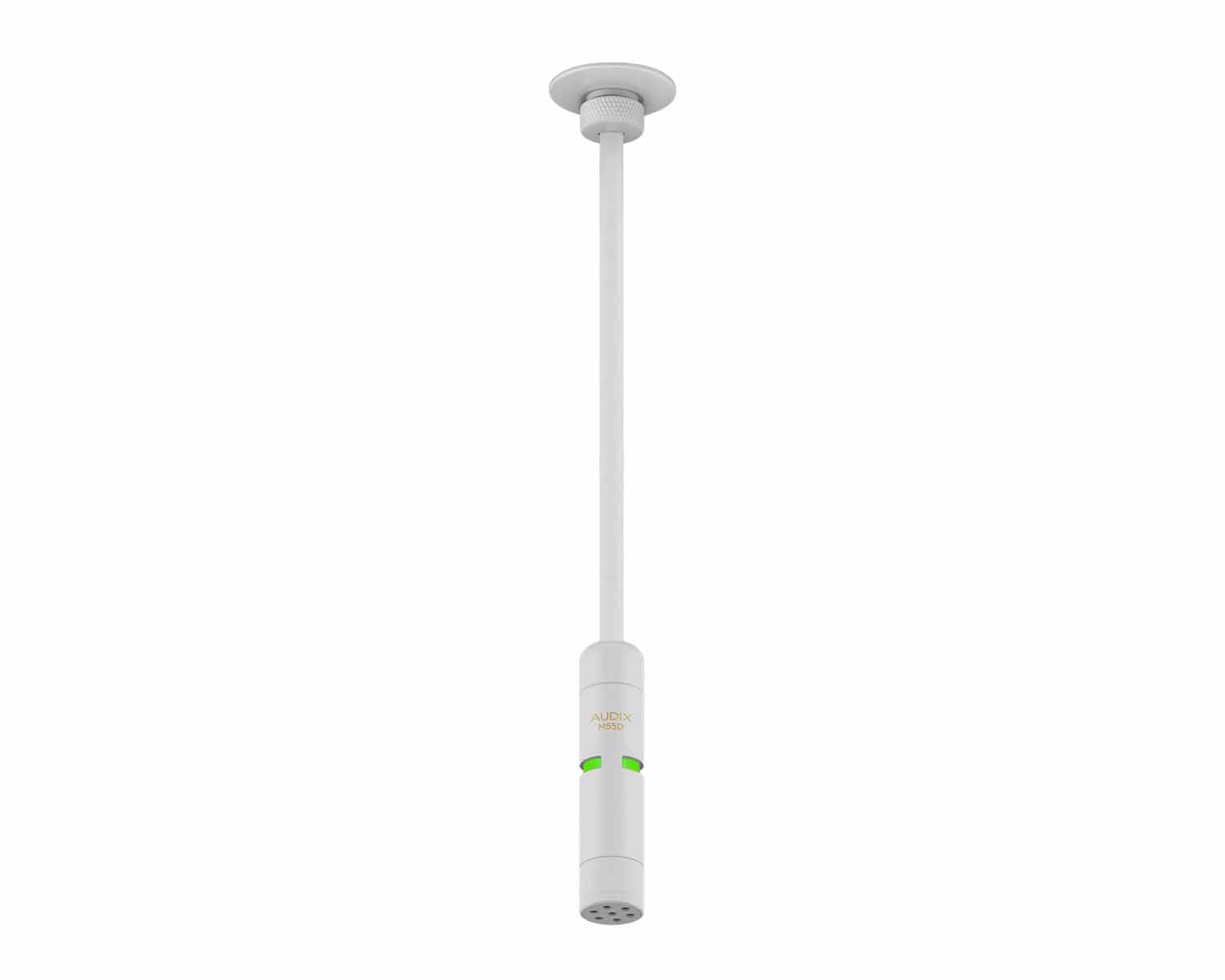 ADXAXM55WD - Audix M55W or D Hanging Ceiling Mic Supercardioid for Dante White Image 2
