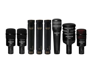 ADXDPELITE8 - Audix DP Elite 8 Mic Drum Pack Inc Case 8 Piece Microphone Set Image 2