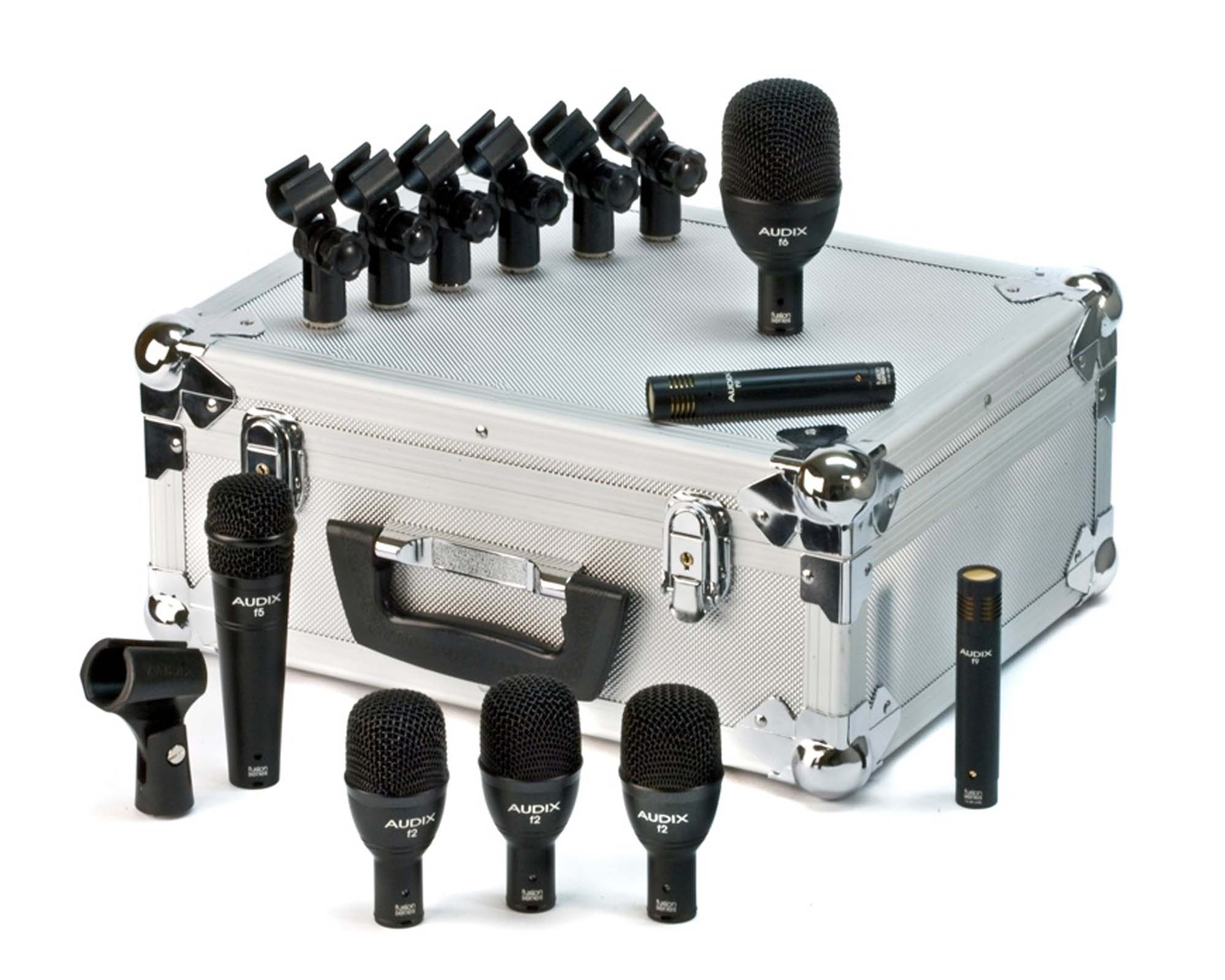 ADXFP7 - Audix FP7 Microphone Drum Pack Inc Case (3xF2 or 1xF5 or 1xF6 or 2xF9) Image 2