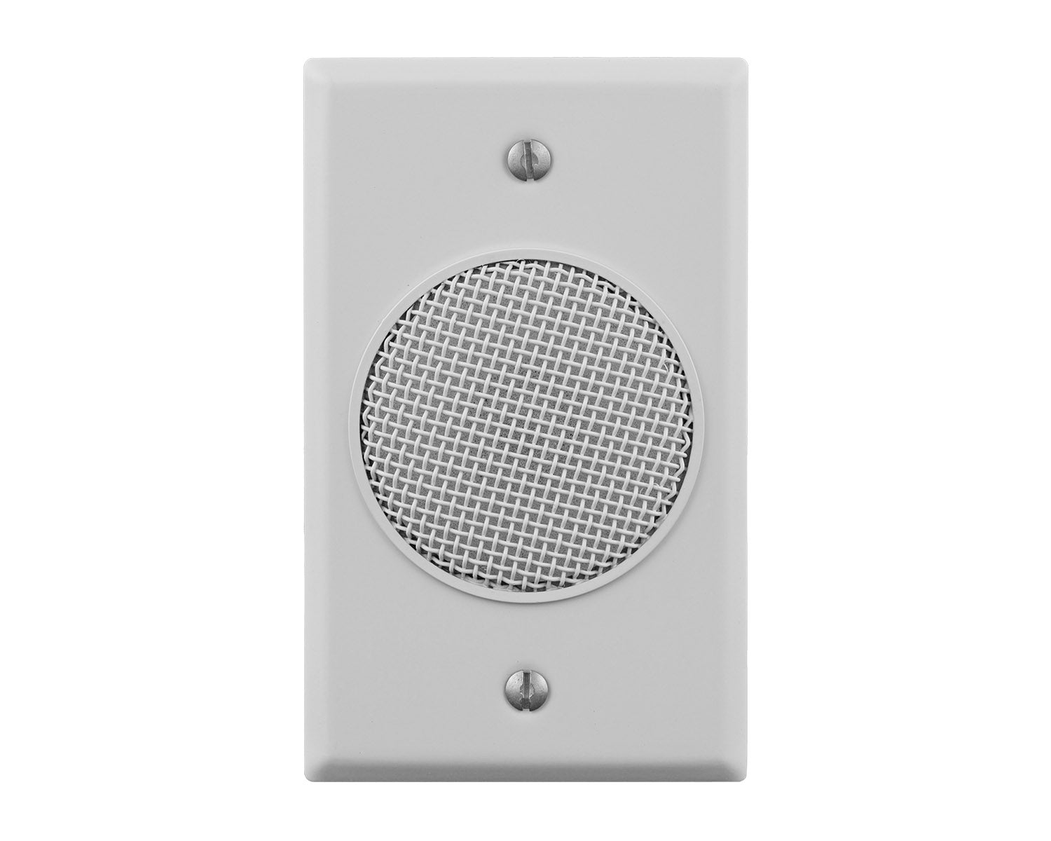 ADXGS1W - Audix GS1 Flush Wall Mount Cardioid Microphone White Finish Image 1