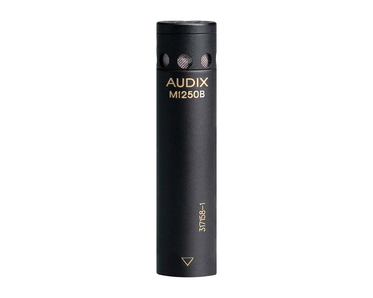 ADXM1250B - Audix M1250B Mini Cardioid Condenser Mic with Anti RFI Black Image 1
