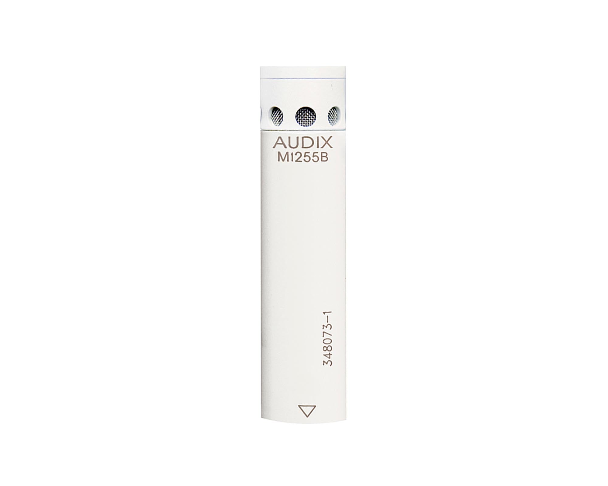 ADXM1255BWO - Audix M1255B or WO Mini Omnidirectional Condenser Distance Mic White Image 1