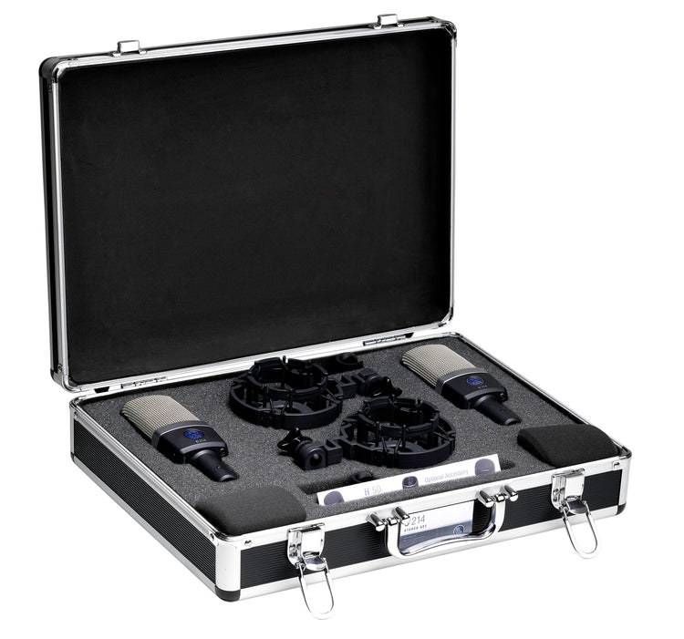 AKGC214ST - AKG C214 or ST Stereo Pair of C214 Studio or Stage Condenser Image 1