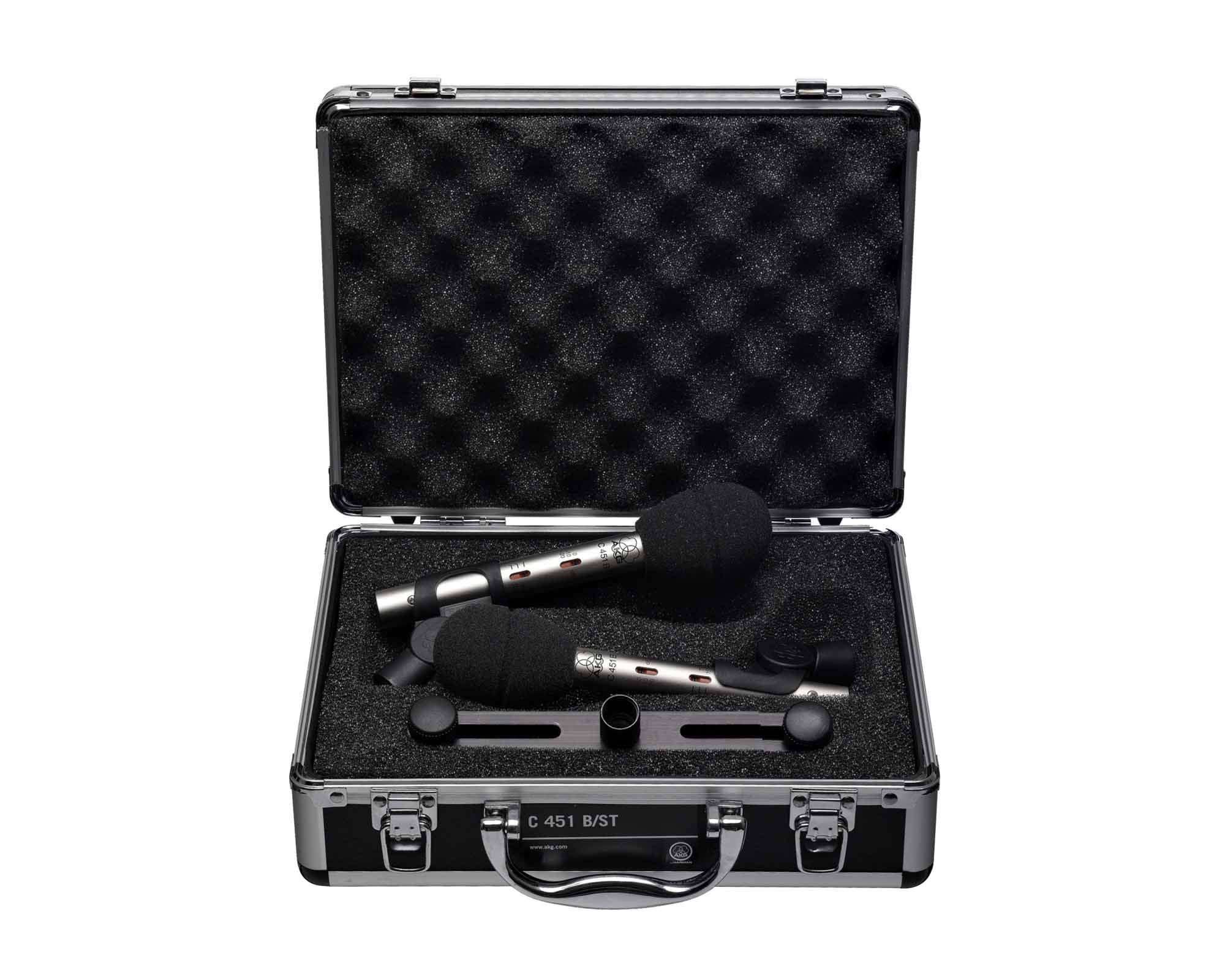 AKGC451BST - AKG C451B or ST Reference Condenser Microphone (Stereo Pair) Image 1