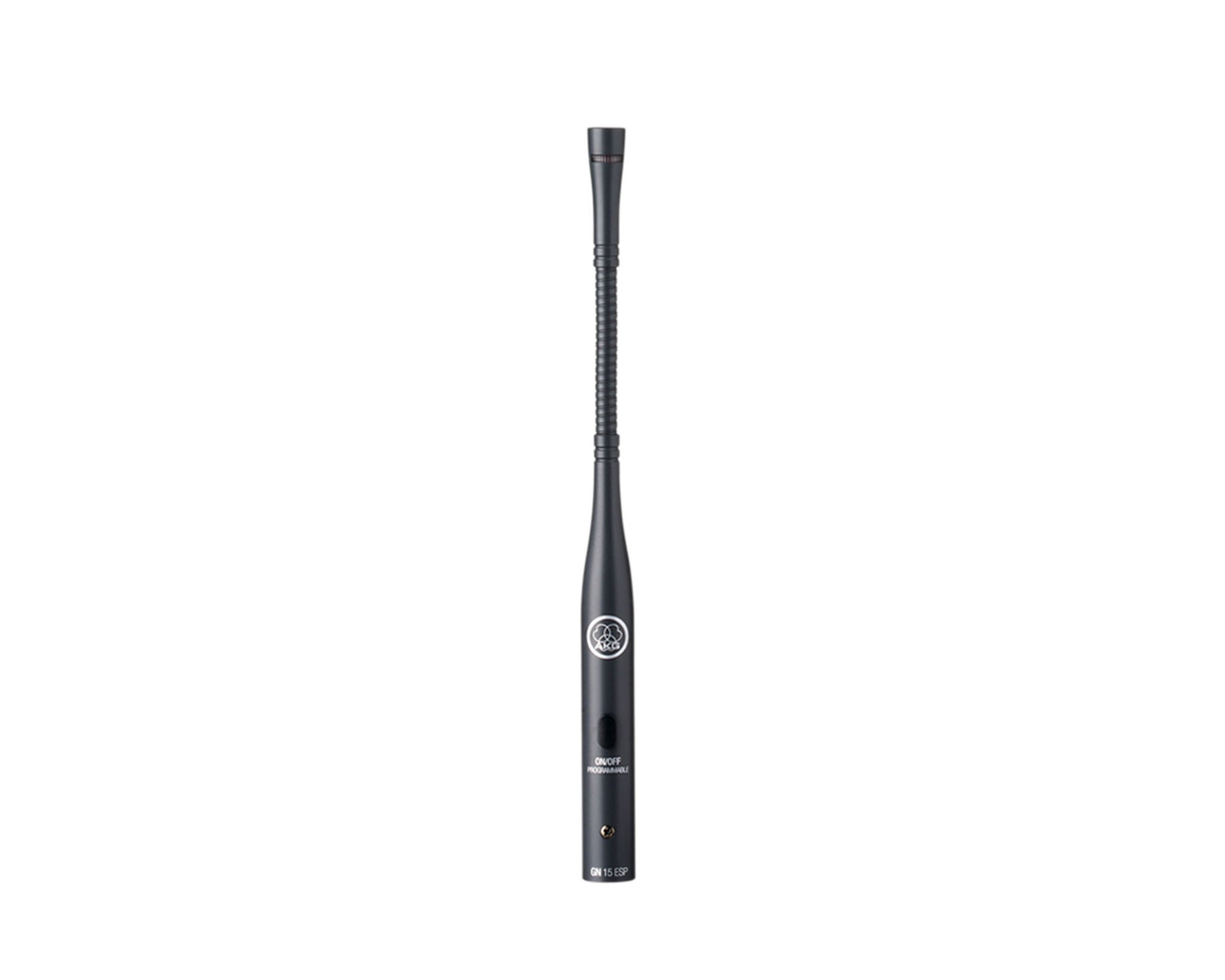 AKGGN15ES - AKG GN15ESP XLR LED Mic Gooseneck with Prog Switch Exc Cap 15cm Image 1