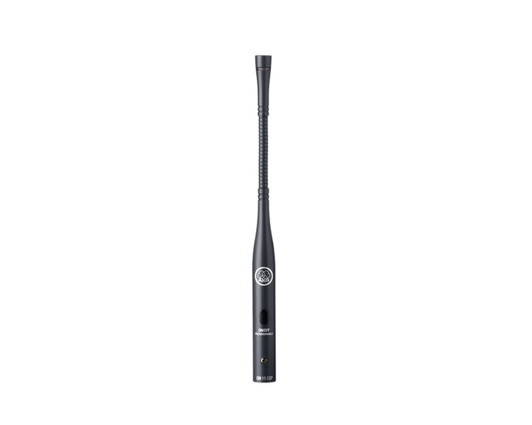 AKGGN15ES - AKG GN15ESP XLR LED Mic Gooseneck with Prog Switch Exc Cap 15cm Image 1
