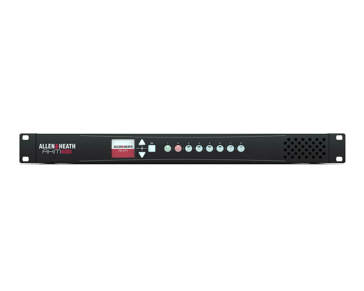 ALLAHM32 - Allen & Heath AHM 32 32x32 Digital Matrix Inc 12x12 Local Analogue I or O 1U Image 1