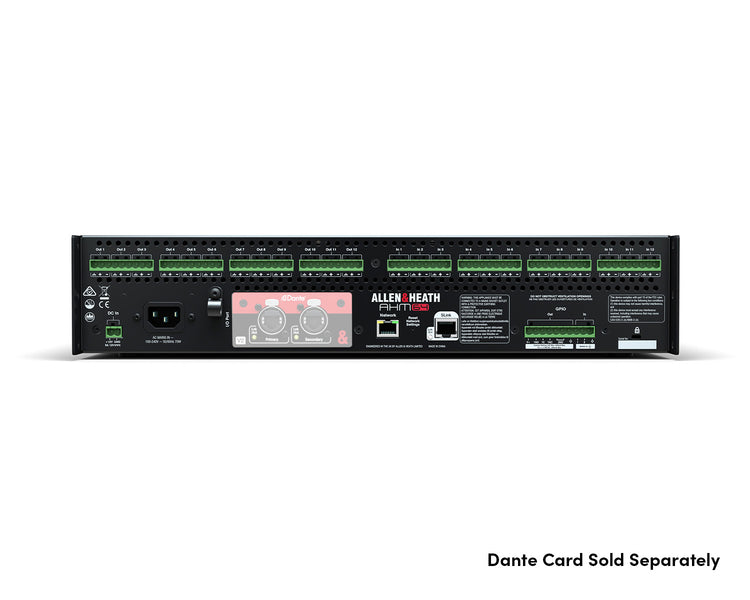 ALLAHM64 - Allen & Heath AHM 64 64x64 Digital Matrix Inc 12x12 Local Analogue I or O 2U Image 6