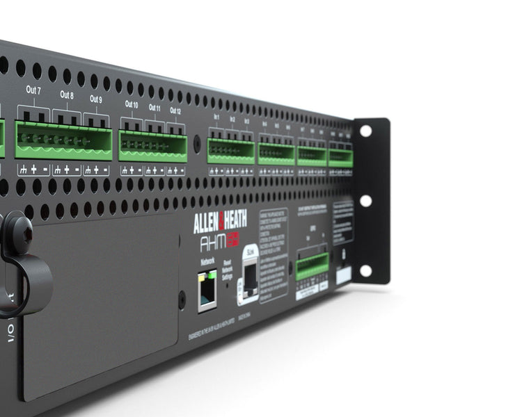 ALLAHM64 - Allen & Heath AHM 64 64x64 Digital Matrix Inc 12x12 Local Analogue I or O 2U Image 10