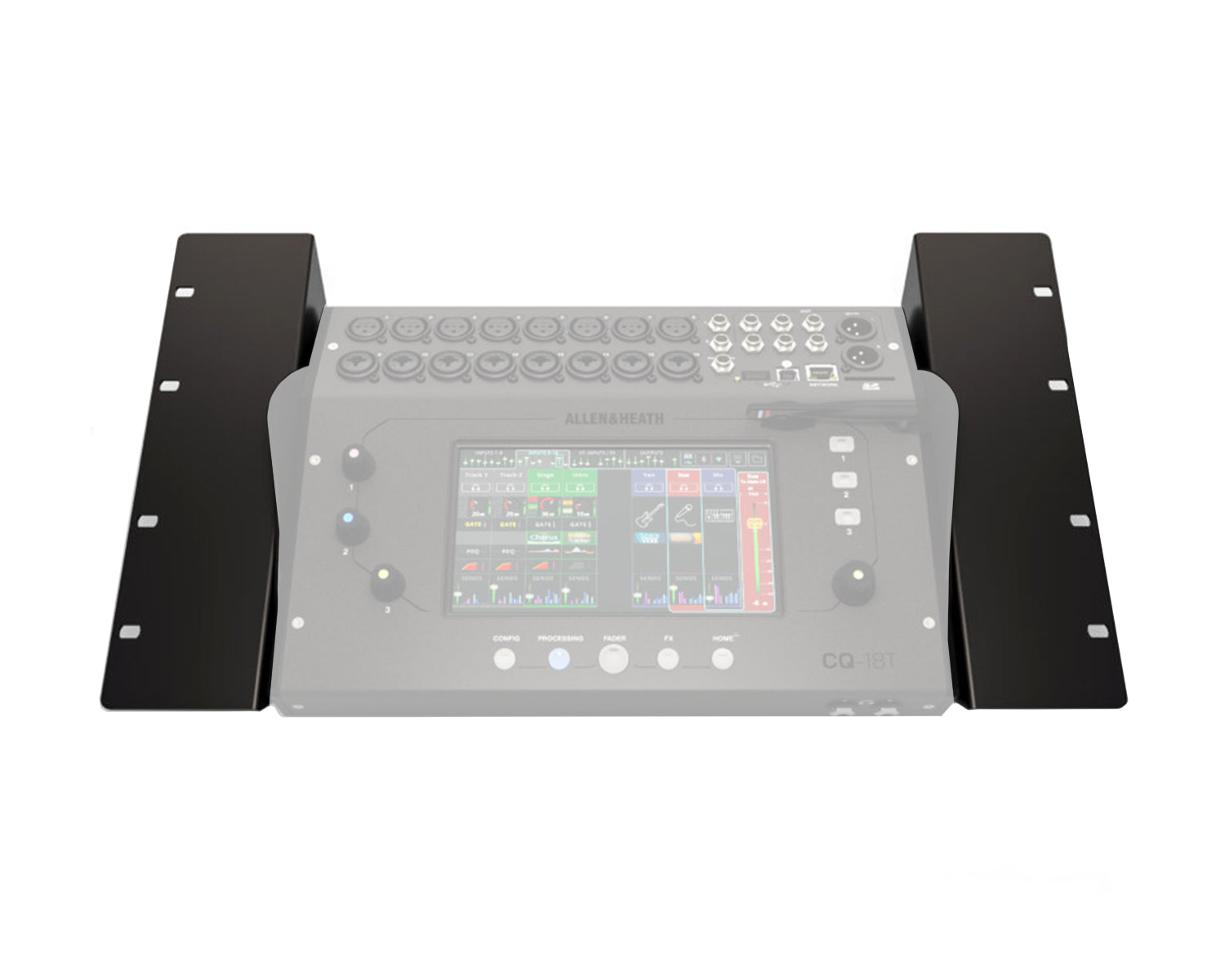 ALLCQ18TRK - Allen & Heath Rack Ear Kit for CQ 18T Ultra Compact Digital Mixer Image 1