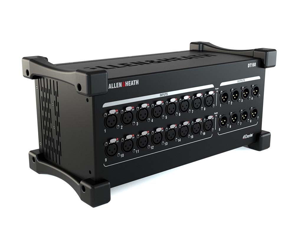 ALLDT168 - Allen & Heath DT168 Dante I or O Expander 96kHz 16in or 8out for dLive and SQ Image 2