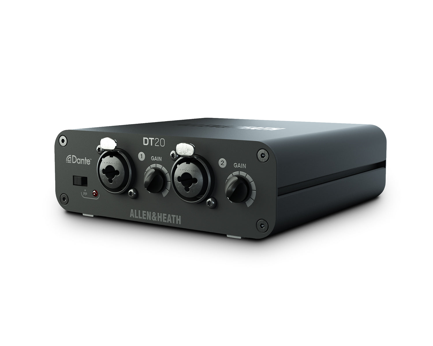 ALLDT20PSU - Allen & Heath DT20 Dante Input Interface 2 Combo XLR Jack In Including PSU Image 1