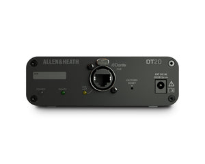 ALLDT20PSU - Allen & Heath DT20 Dante Input Interface 2 Combo XLR Jack In Including PSU Image 4