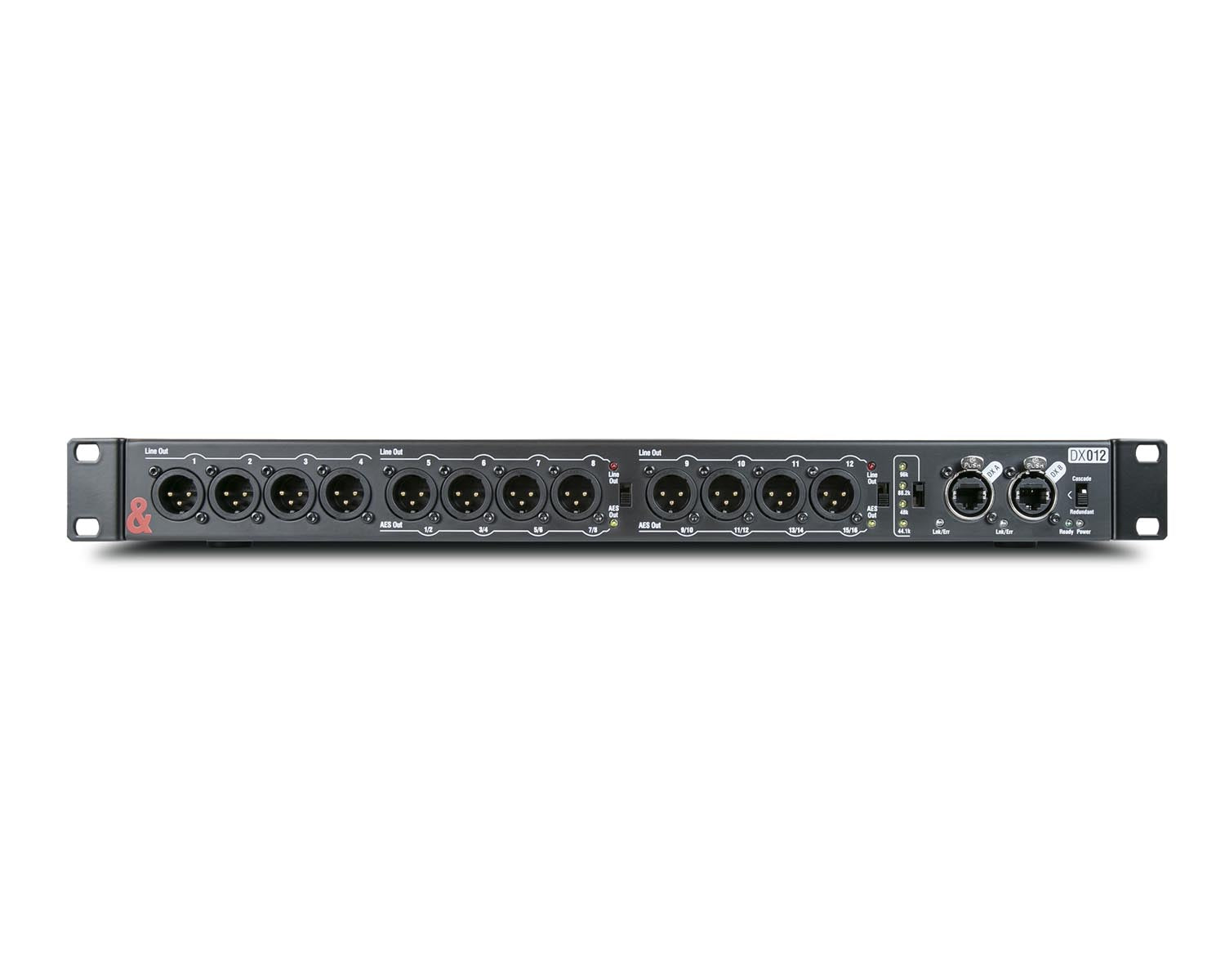 ALLDX012 - Allen & Heath DX012 Digital Expander 12 XLR or AES Out  dLive and SQ Consoles 1U Image 1