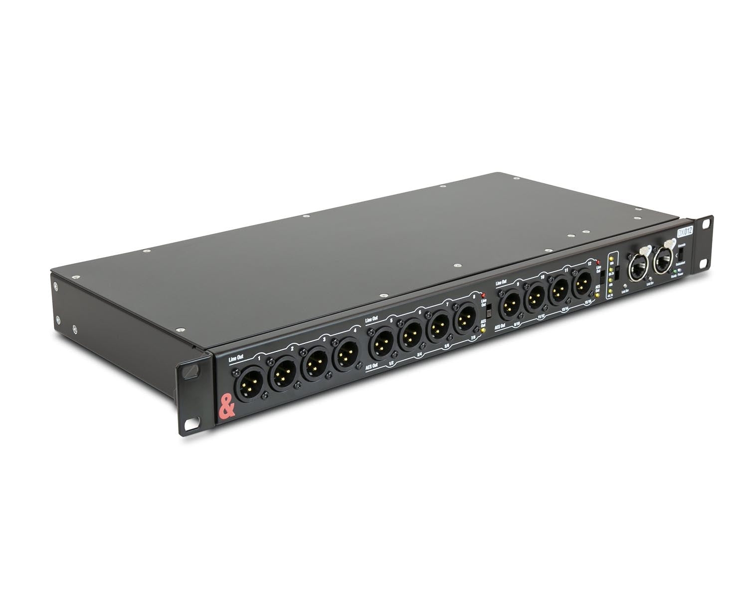 ALLDX012 - Allen & Heath DX012 Digital Expander 12 XLR or AES Out  dLive and SQ Consoles 1U Image 2