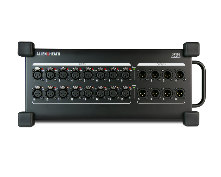 ALLDX168 - Allen & Heath DX168 Portable DX Expander 96kHz 16in or 8out for dLive and SQ Image 1