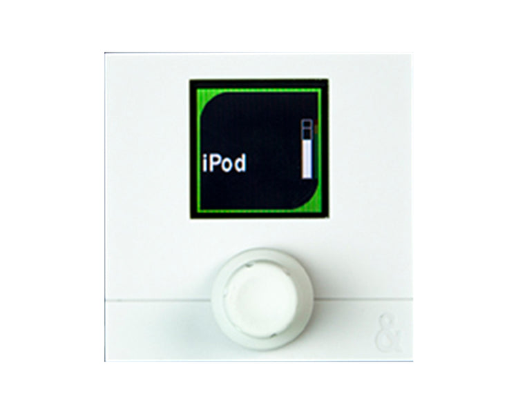ALLIP1WHEU - Allen & Heath IP1 Wallplate Controller for dLive 1x Rotary Encoder PoE EU White Image 2
