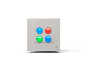 ALLIP4W - Allen & Heath IP4 Wallplate Controller for AHM or dLive or Avantis PoE White Image 1