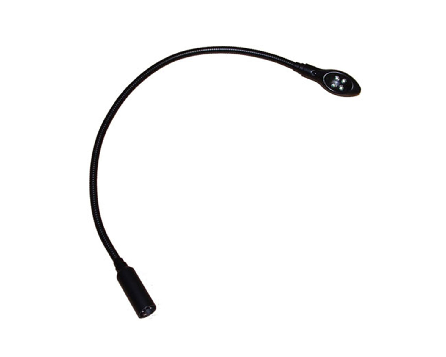 ALLLEDL - Allen & Heath LED Lamp SX 18inch Straight LED Gooseneck Lamp with 4 Pin XLR Image 1