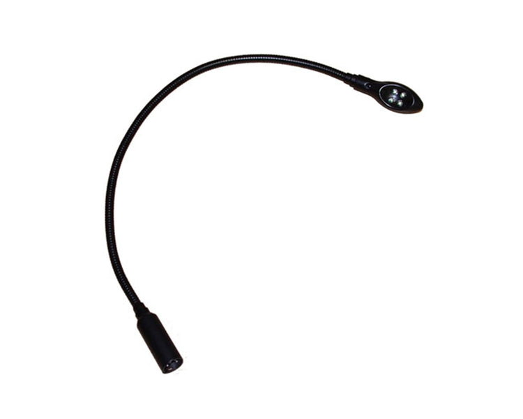 ALLLEDL - Allen & Heath LED Lamp SX 18inch Straight LED Gooseneck Lamp with 4 Pin XLR Image 1