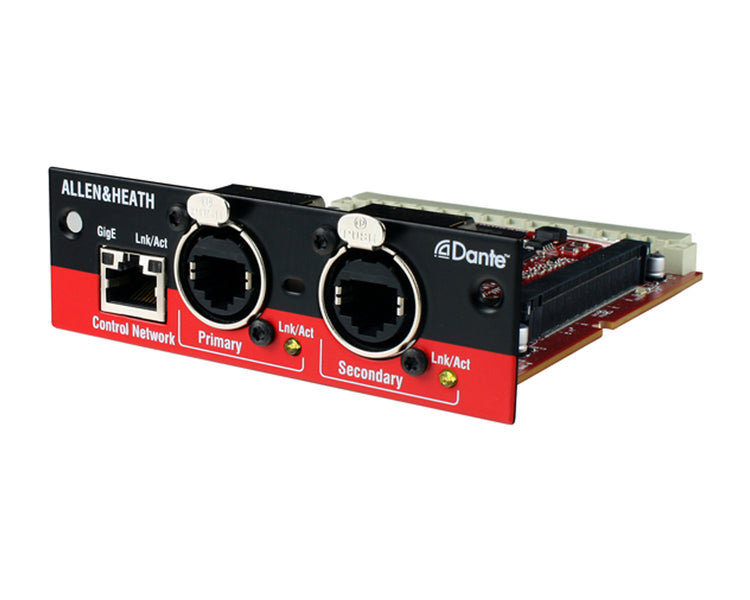 ALLMDANTE - Allen & Heath M DANTE Audio Interface Card Module for GLD and iLive Networking Image 1