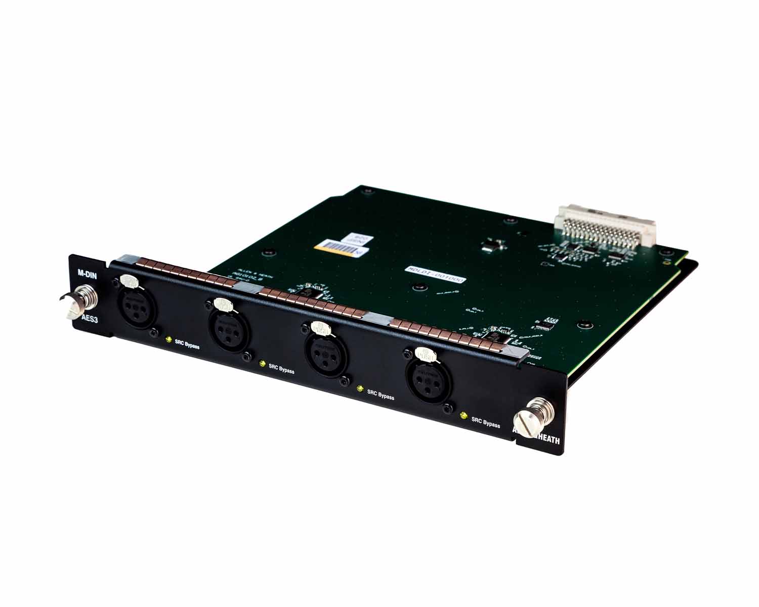 ALLMDIN - Allen & Heath MDIN Input Module 4x Stereo AES3 XLR 96kHz for DX32 dLive Image 1