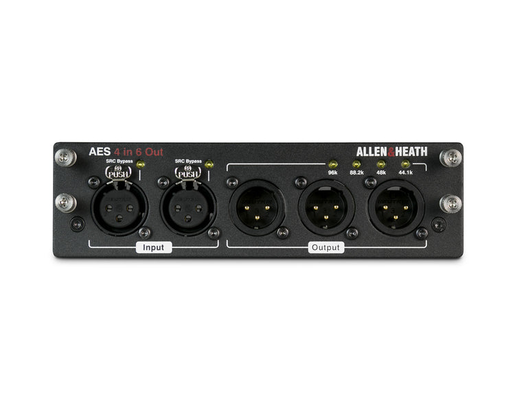 ALLMDLAES10OA - Allen & Heath MDLAES10OA AES3 Audio Digital I or O Card 4in or 6out for dLive Image 1