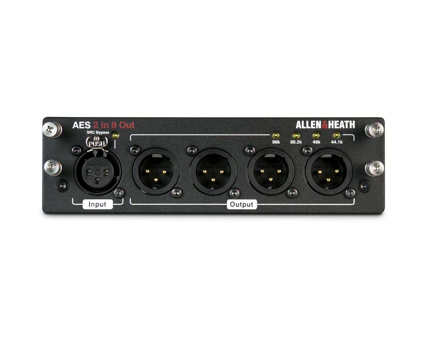ALLMDLAES218OA - Allen & Heath MDLAES2I8OA AES3 Audio Digital I or O Card 2in or 8out for dLive Image 1