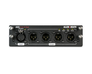 ALLMDLAES218OA - Allen & Heath MDLAES2I8OA AES3 Audio Digital I or O Card 2in or 8out for dLive Image 1