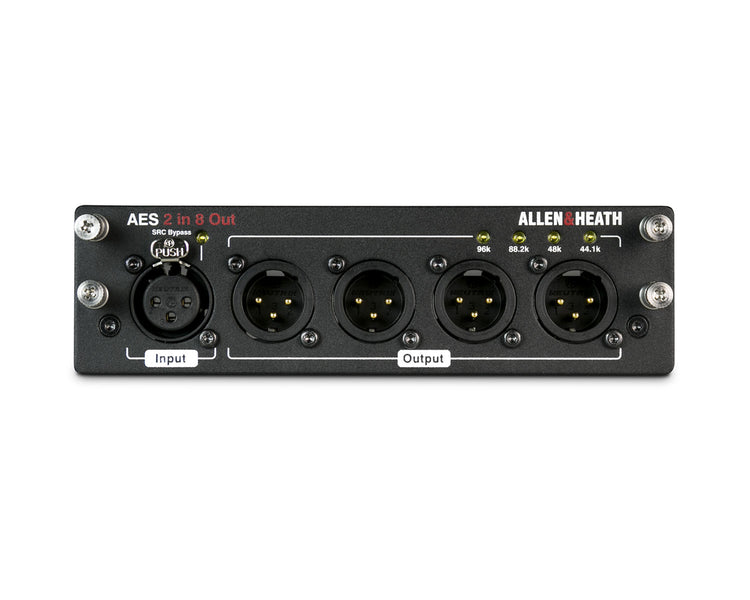 ALLMDLAES218OA - Allen & Heath MDLAES2I8OA AES3 Audio Digital I or O Card 2in or 8out for dLive Image 1