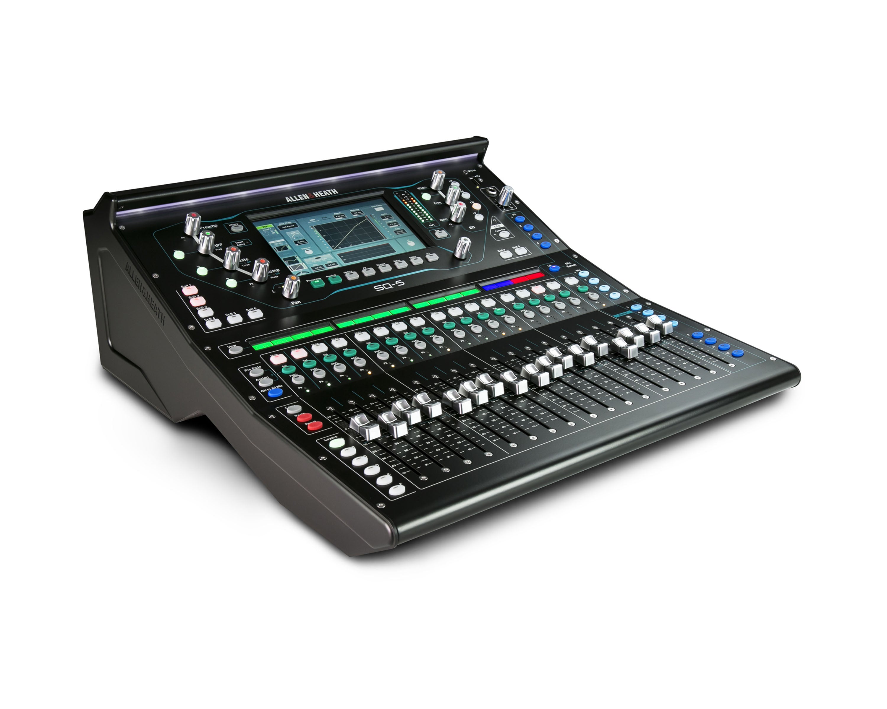 ALLSQ5 - Allen & Heath SQ5 48 Channel 96kHz Digital Mixer 16 Onboard PreAmps Image 1