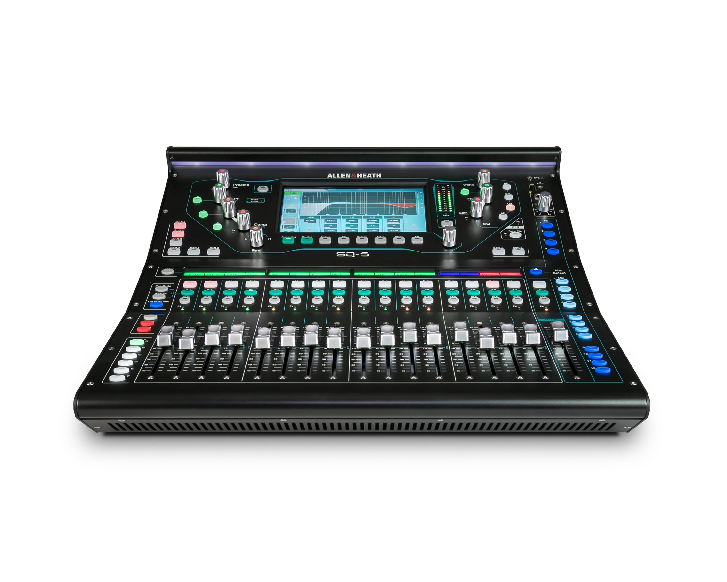 ALLSQ5 - Allen & Heath SQ5 48 Channel 96kHz Digital Mixer 16 Onboard PreAmps Image 2