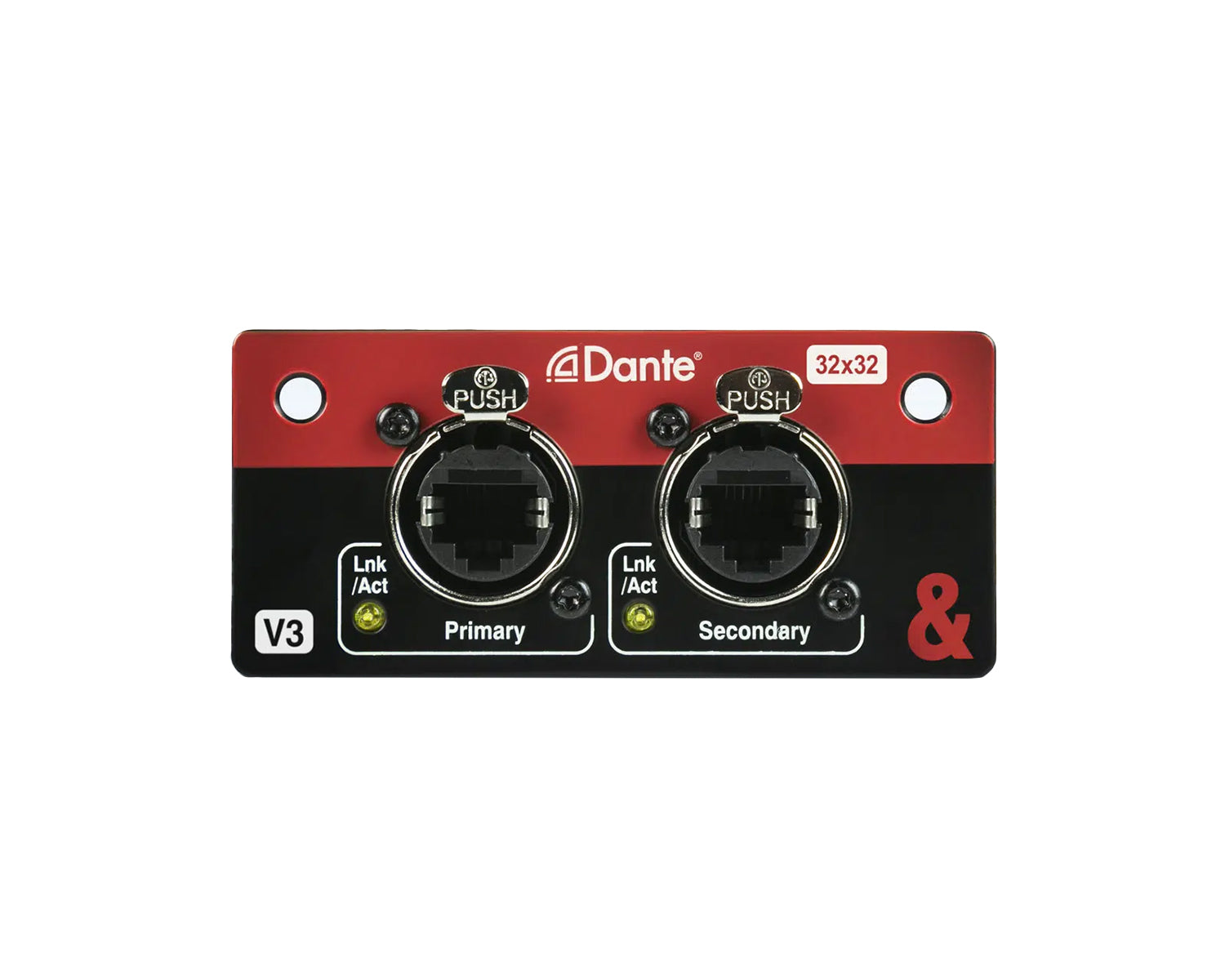 ALLSQDANTE32 - Allen & Heath SQ Dante V3 32x32 Dante Module for SQ Series and AHM 64 Mixers Image 1