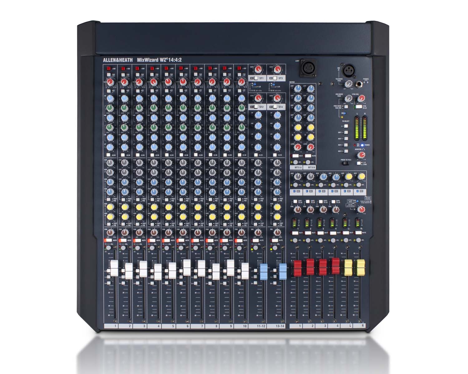 ALLWX414422 - Allen & Heath WZ414:4:2 Mix Wizard 4 14:4:2 All Purpose Rack Mount Mixer Image 2