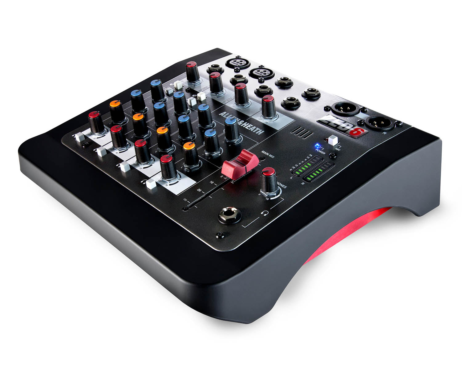 ALLZ6X - Allen & Heath ZED6 2 Mic or Line 2 Stereo i or p Console with 60mm Faders Image 1