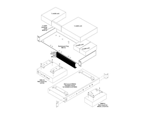 Induction Loop Rack and Mounting Accessories