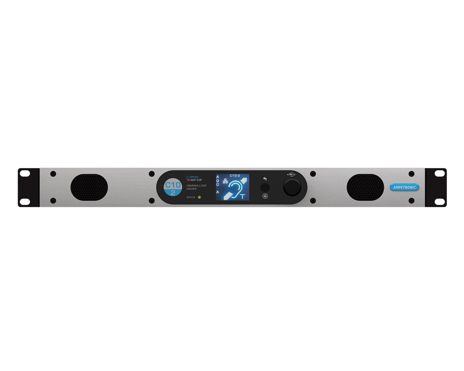 AMPC102D - Ampetronic C10 2D DANTE Multiloop Induction Loop Driver 2x10A rms 230V Image 1