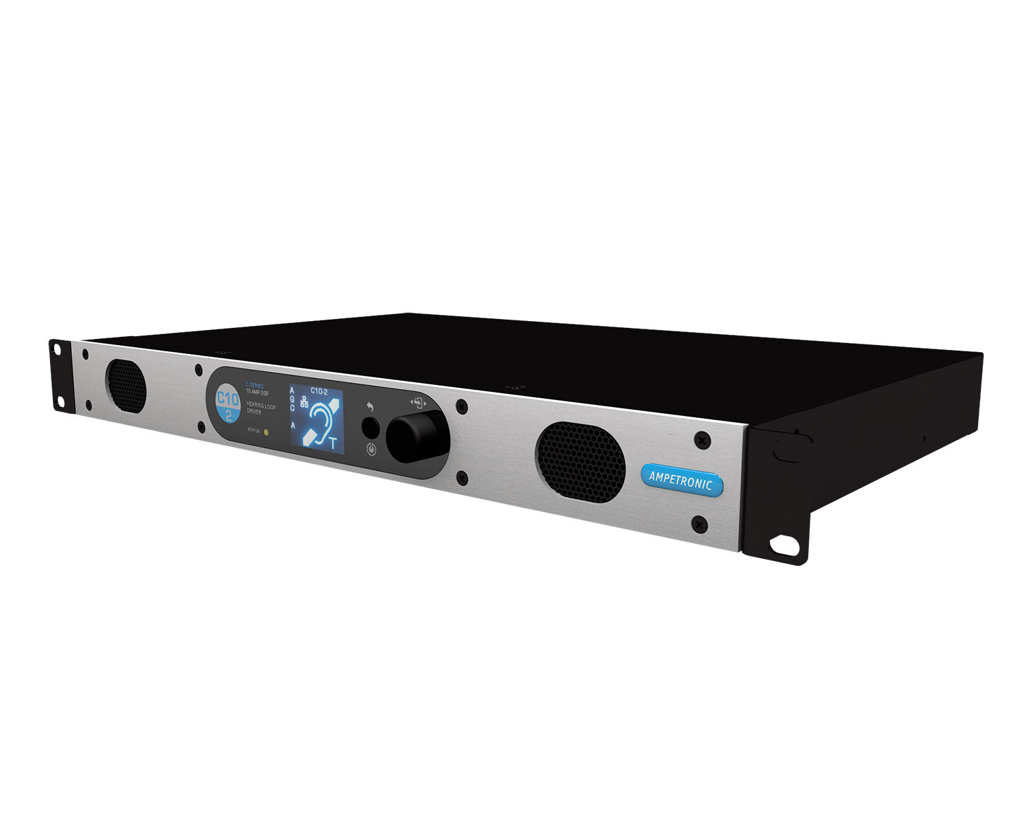 AMPC102N - Ampetronic C10 2N Networked Multiloop Induction Loop Driver 2x10A rms 230V Image 2