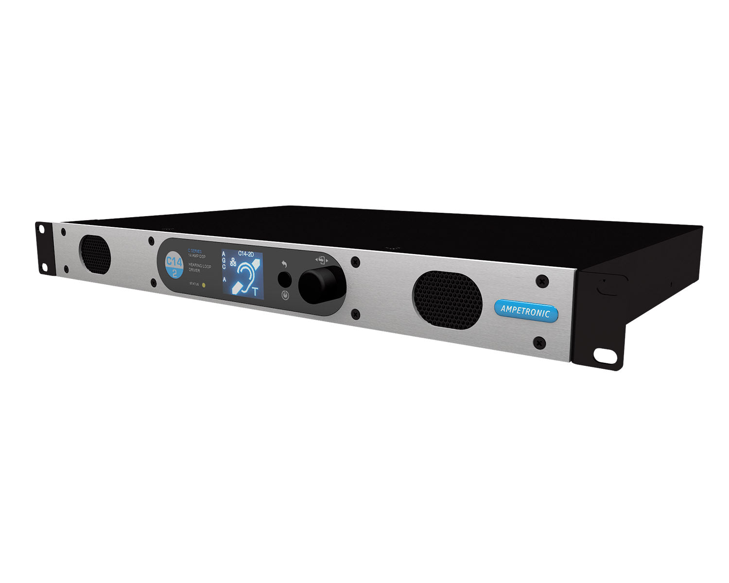 AMPC142D - Ampetronic C14 2D DANTE Multiloop Induction Loop Driver 2x10A rms 230V Image 2