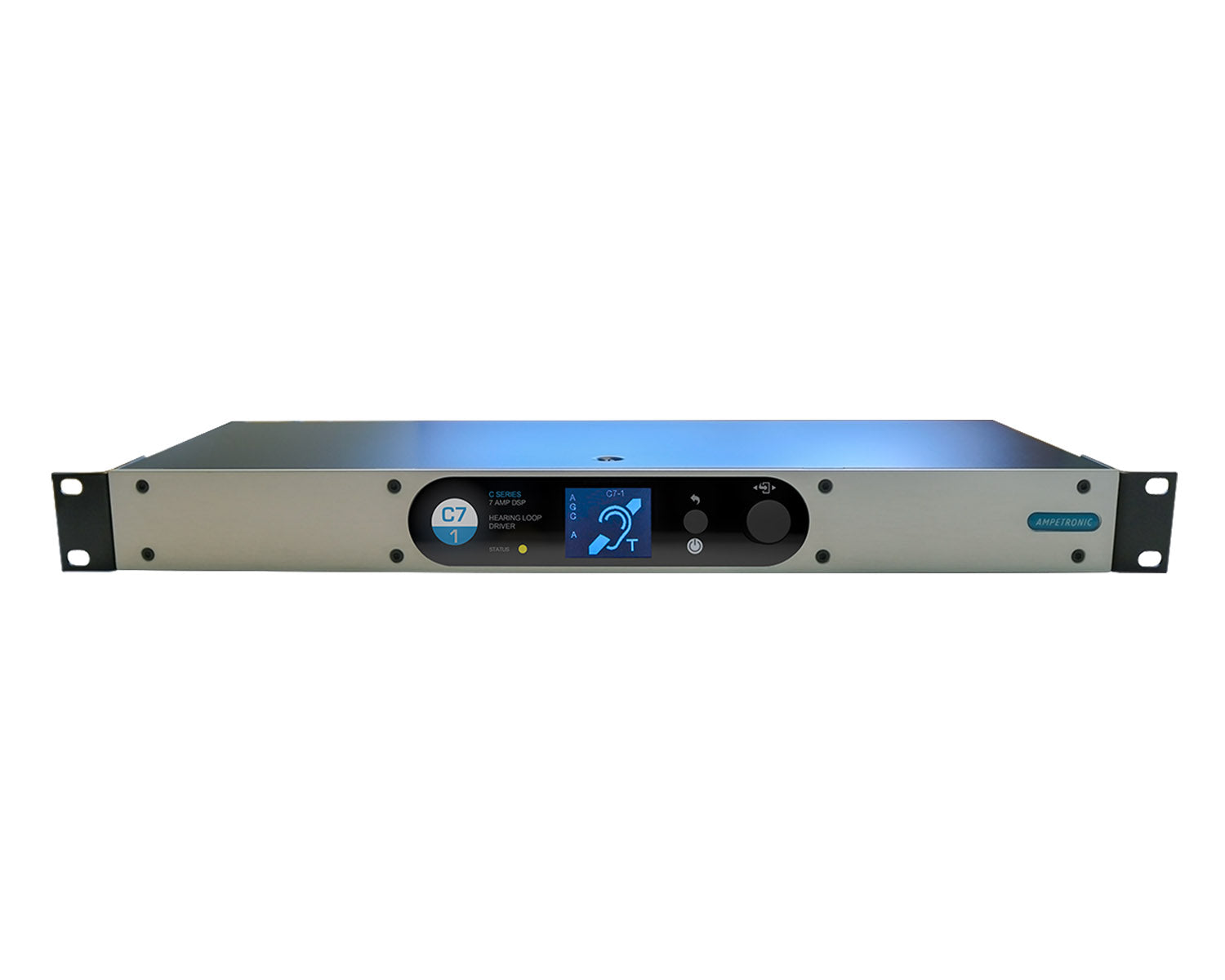 AMPC71N - Ampetronic C7 1N Networked Perimeter Induction Loop Driver 1x7A rms Image 1