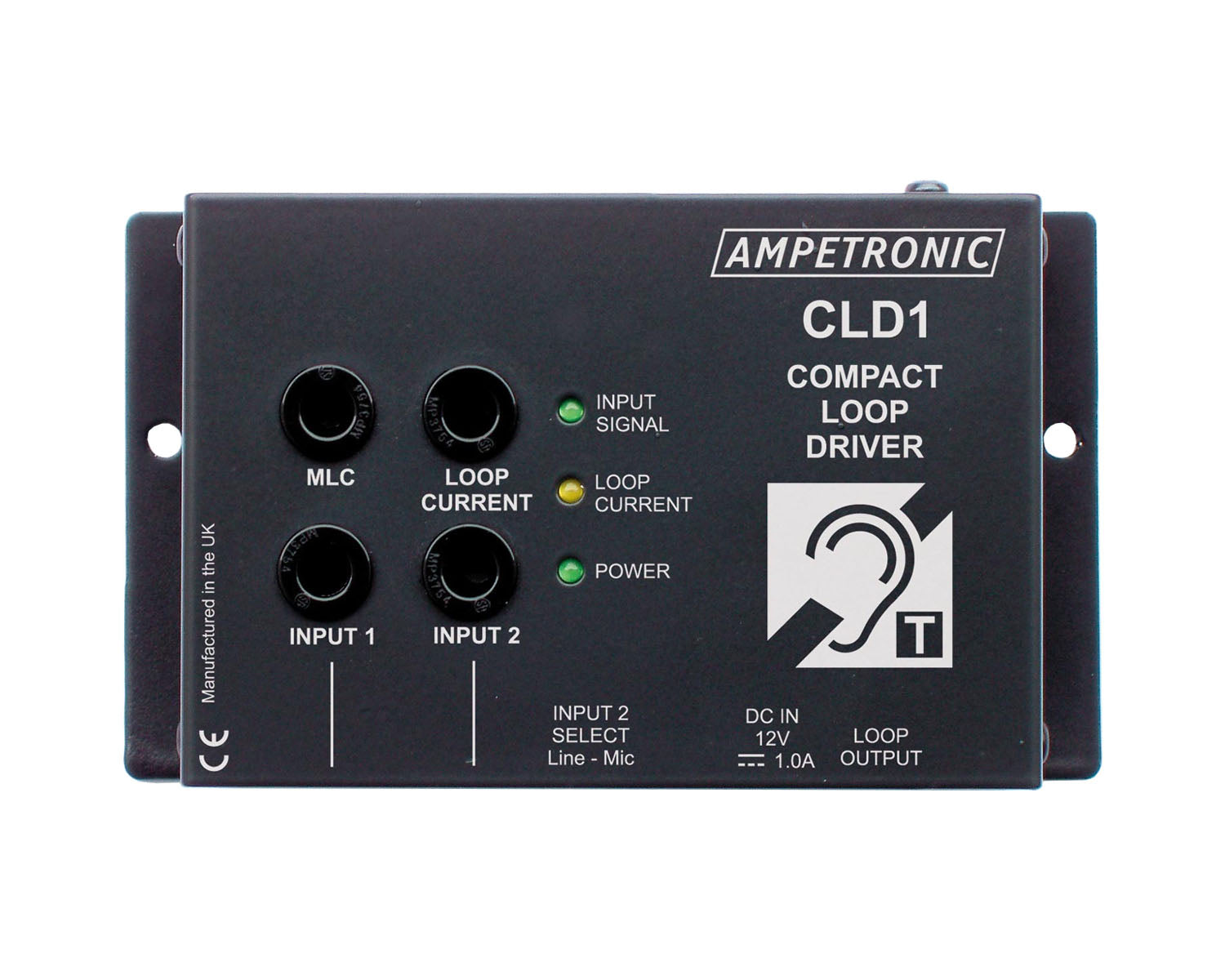 AMPCLD1 - Ampetronic CLD1 Compact Loop Driver EXC Loop and Microphone Image 1