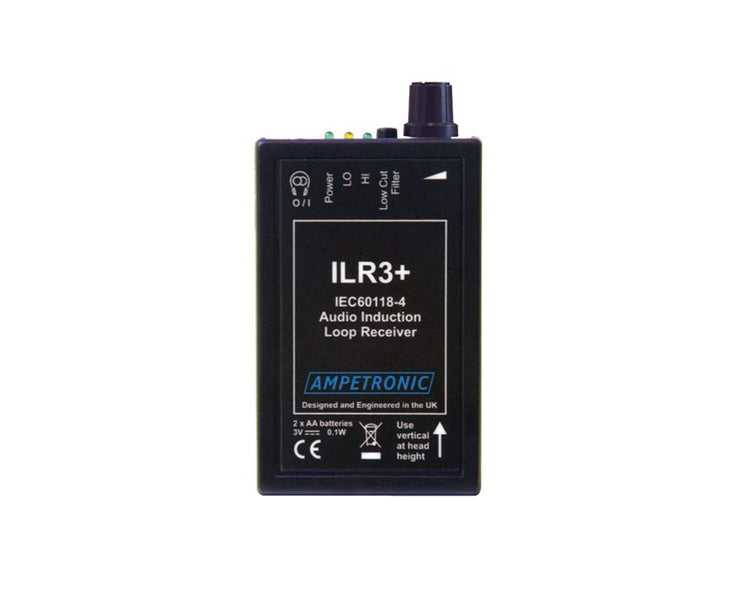 AMPILR3PLUS - Ampetronic ILR3 and Receiver with Field Strength Indicators and Headset Image 2