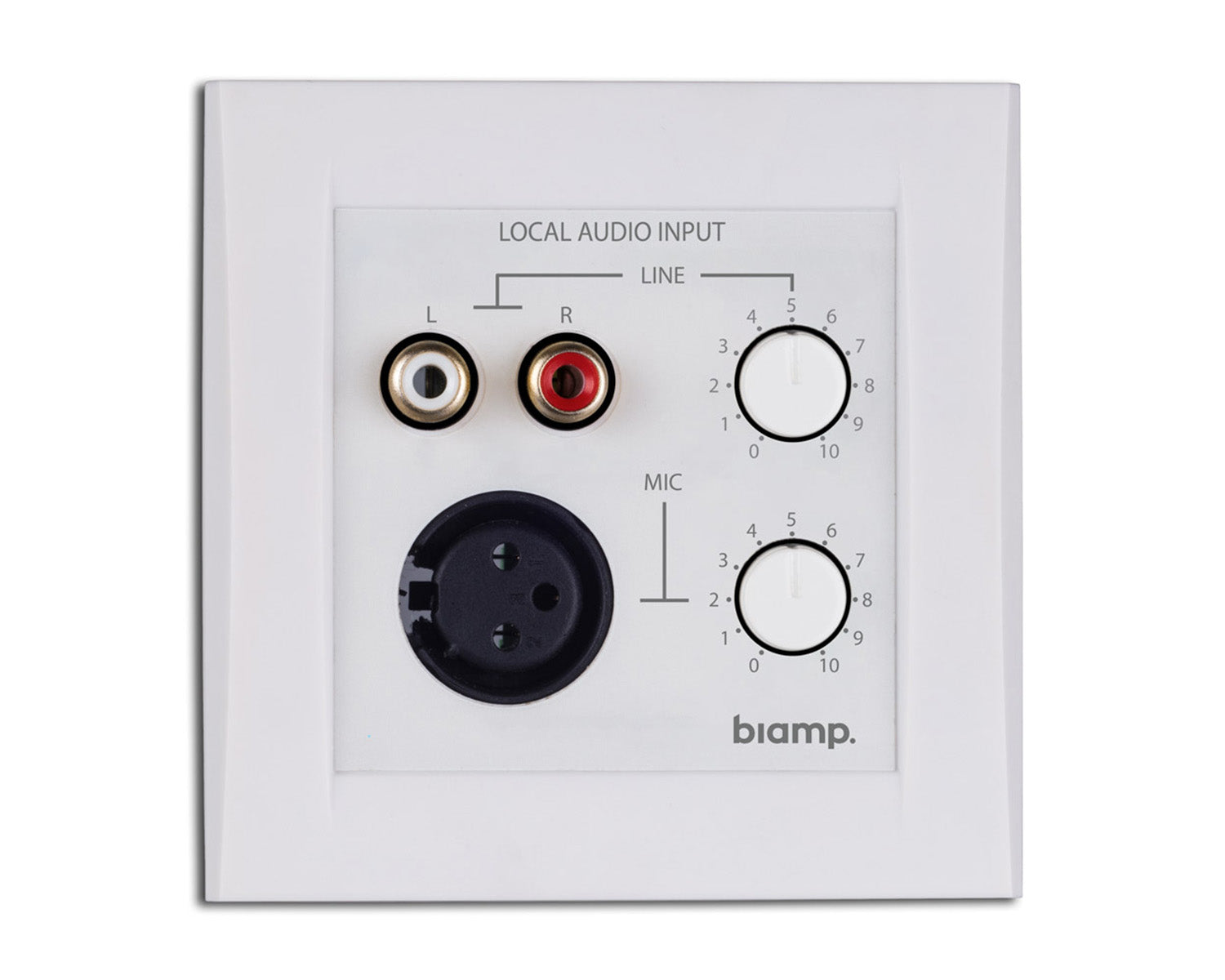 APAALINP - Apart ALINP Active Mic or Line Local Input Wall Panel Inc Level Controls Image 1
