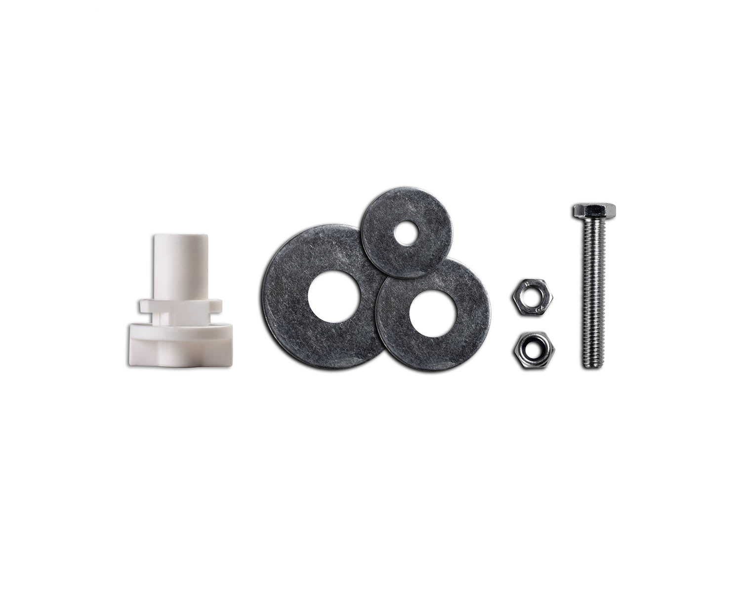 APABLRAW - Apart LRABAS W Basic Light Rail Adaptor KUB03 or 5SDQ5POVO5 White 10pk Image 1