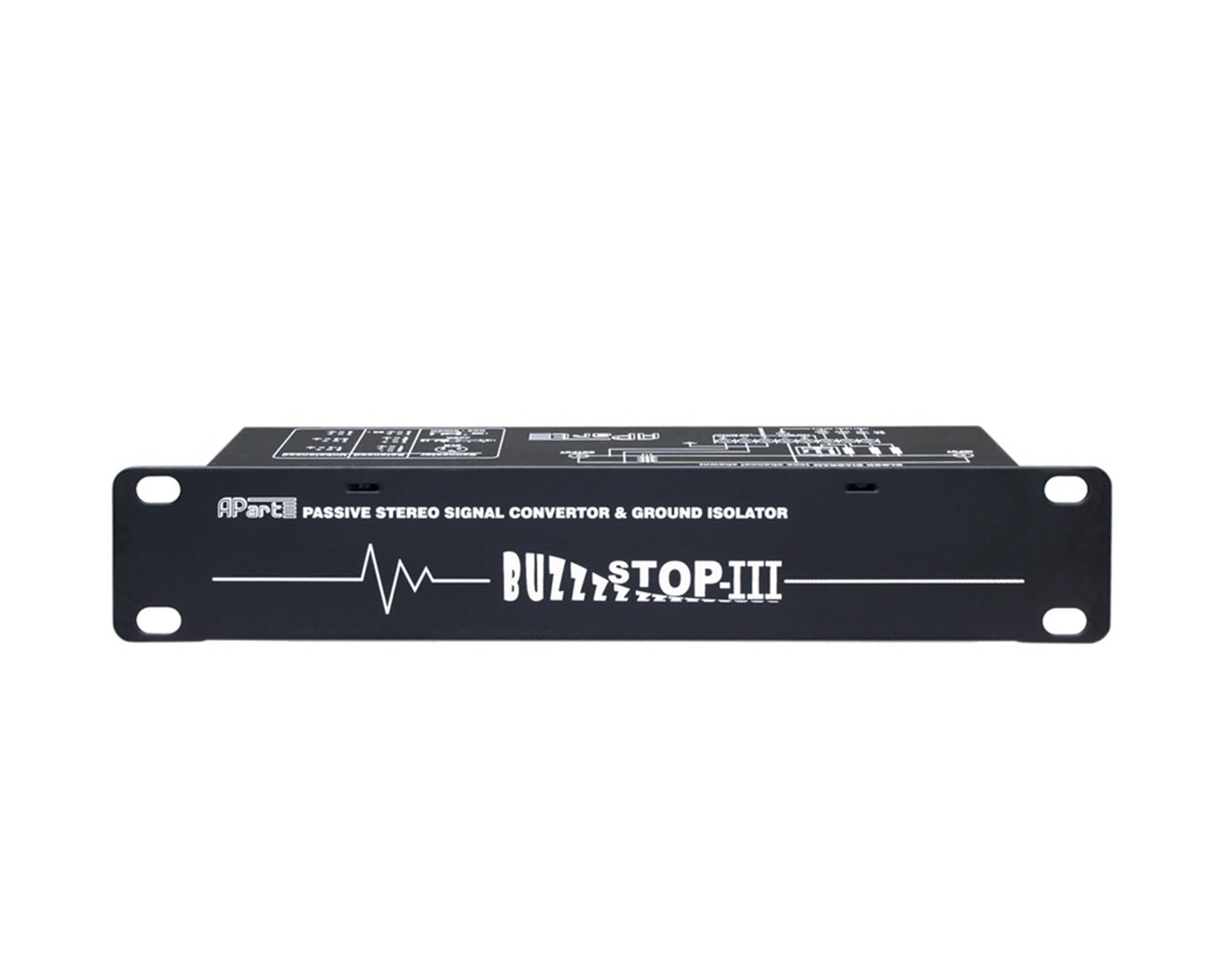 APABUZZSTOP - Apart BUZZSTOP MkIII Adaptor 100V or Speaker Level to Line Level Image 1