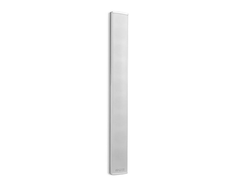 APACOLW81 - Apart COLW81 Column 8x3.3inch and HF 80W or 100V IP66 White Inc L Brackets Image 1