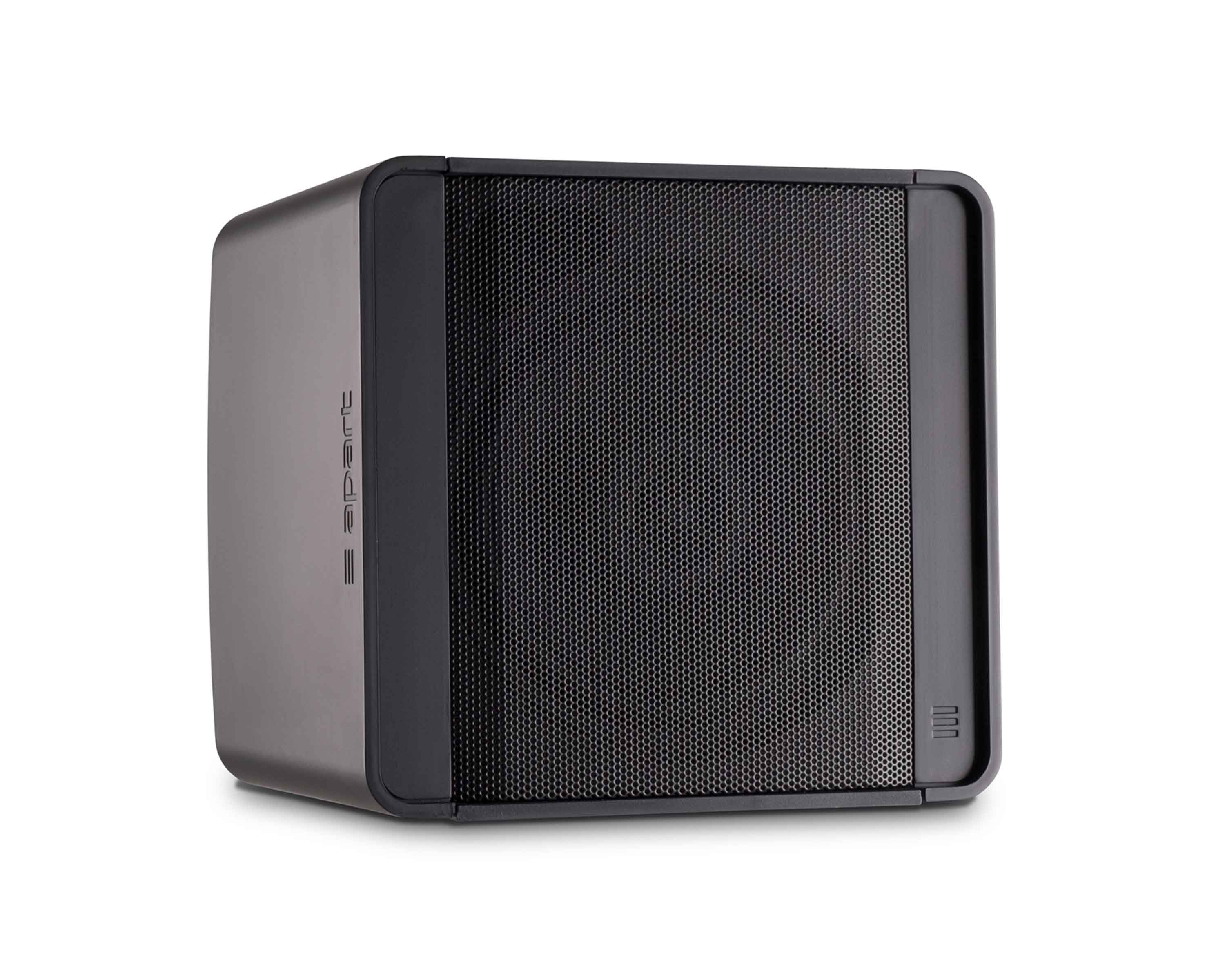 APAKUBOS3B - Apart KUBO3 Black 3inch 40W 8ohm Cube Design Speaker and Bracket Image 1