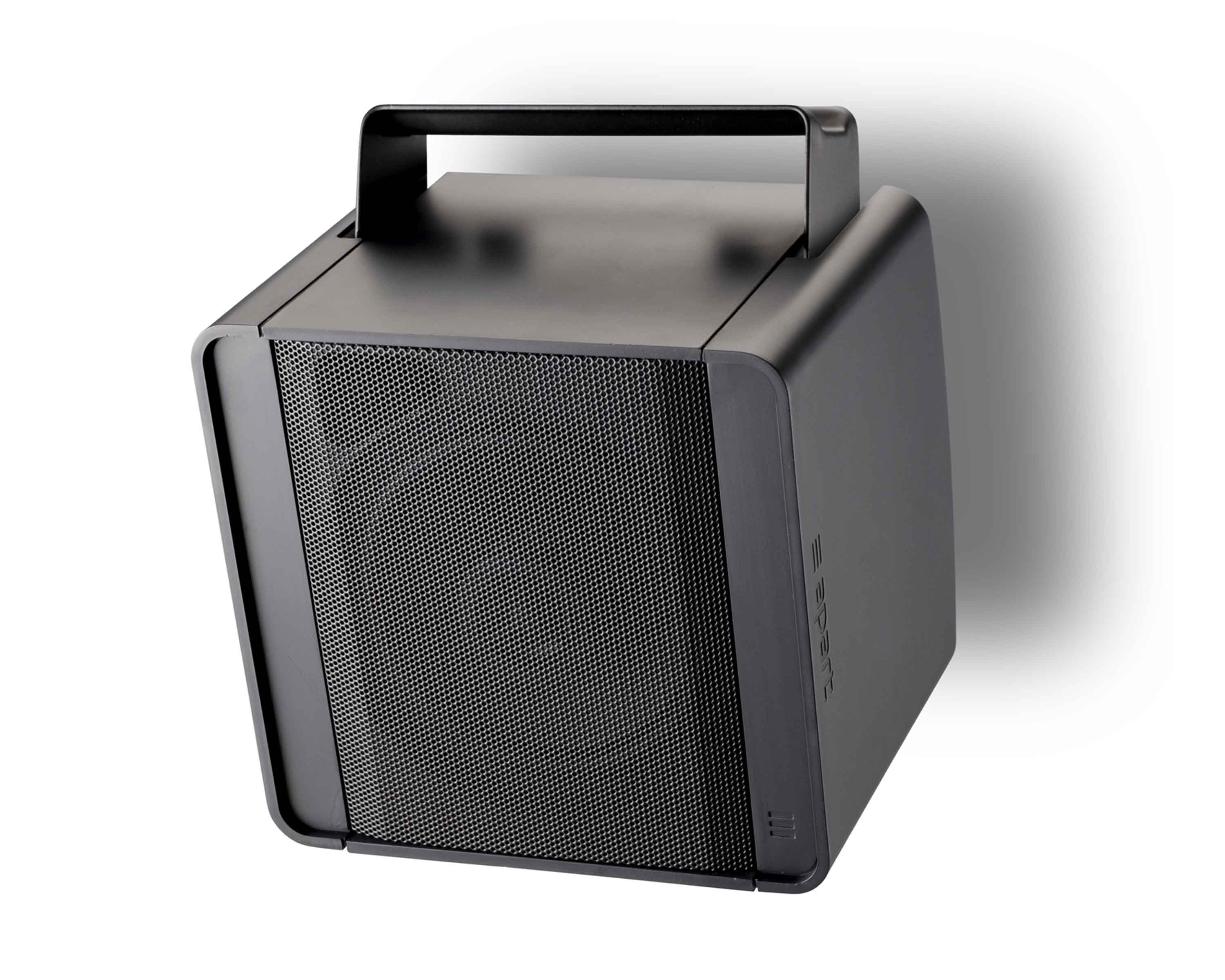 APAKUBOS5TB - Apart KUBO5T Black 5.25inch 100V or 16ohm 80W Cube Design Speaker and Brack Image 4